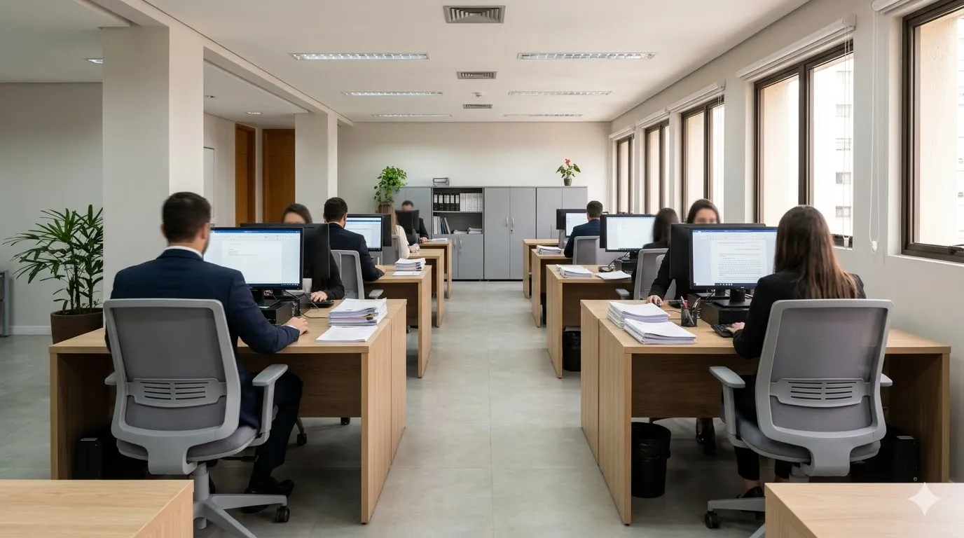 Interior do escritório